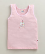 Bumzee Pink & Yellow Slip, Pack of 3, Sleeveless, 100% Cotton