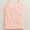 Girls 100% Cotton Animal Slip - Peach & Mint Green