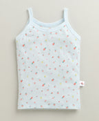 Bumzee Peach & Mint Green Animal Print Slip, Pack of 3, Sleeveless, 100% Cotton