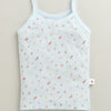 Girls 100% Cotton Animal Slip - Peach & Mint Green