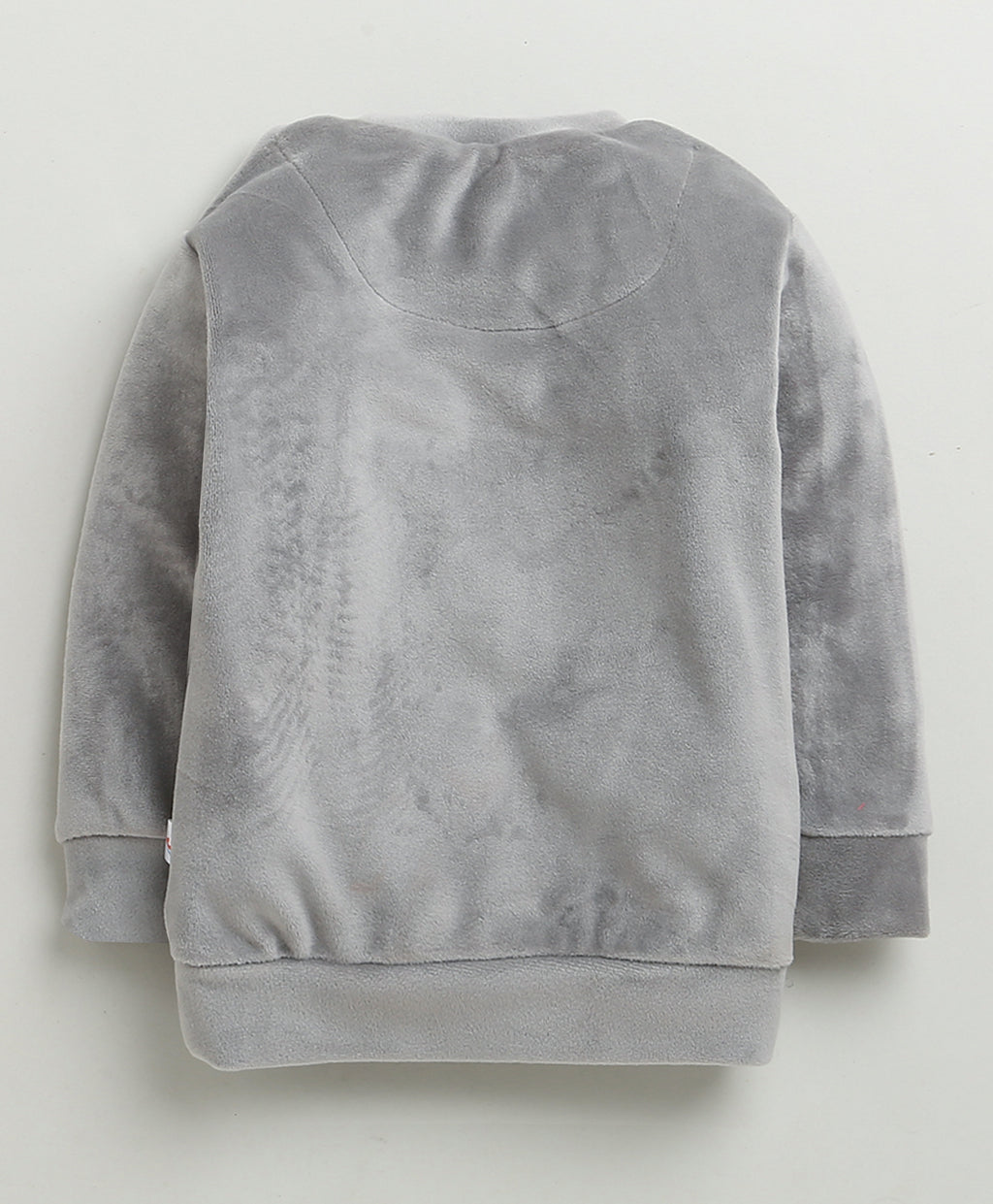 Bumzee Grey Embroidered Winter Set, Full Sleeves
