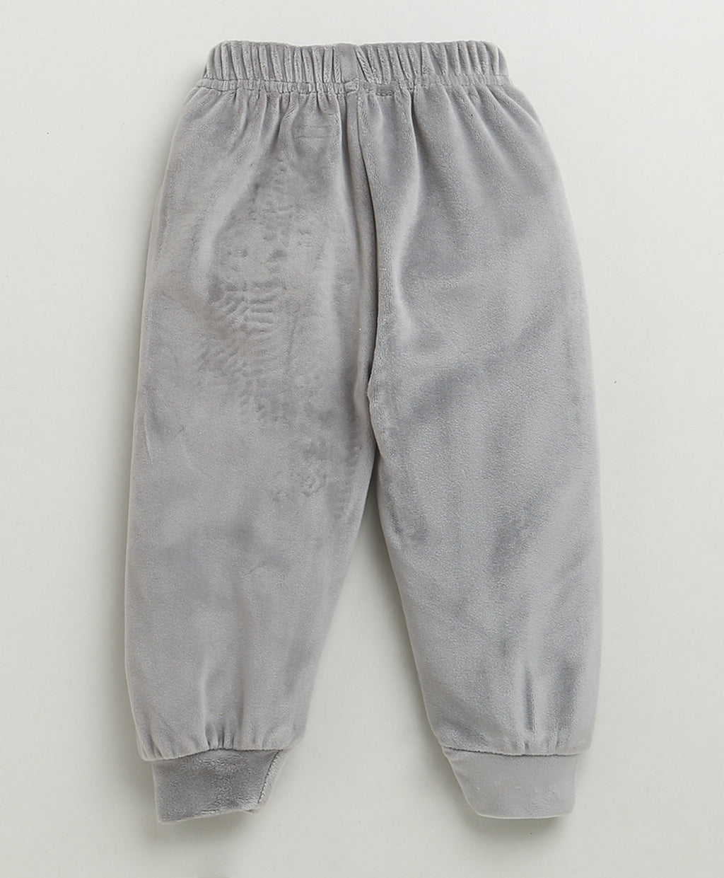Bumzee Grey Embroidered Winter Set, Full Sleeves