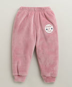 Bumzee Onian Pink Embroidered Winter Set, Full Sleeves