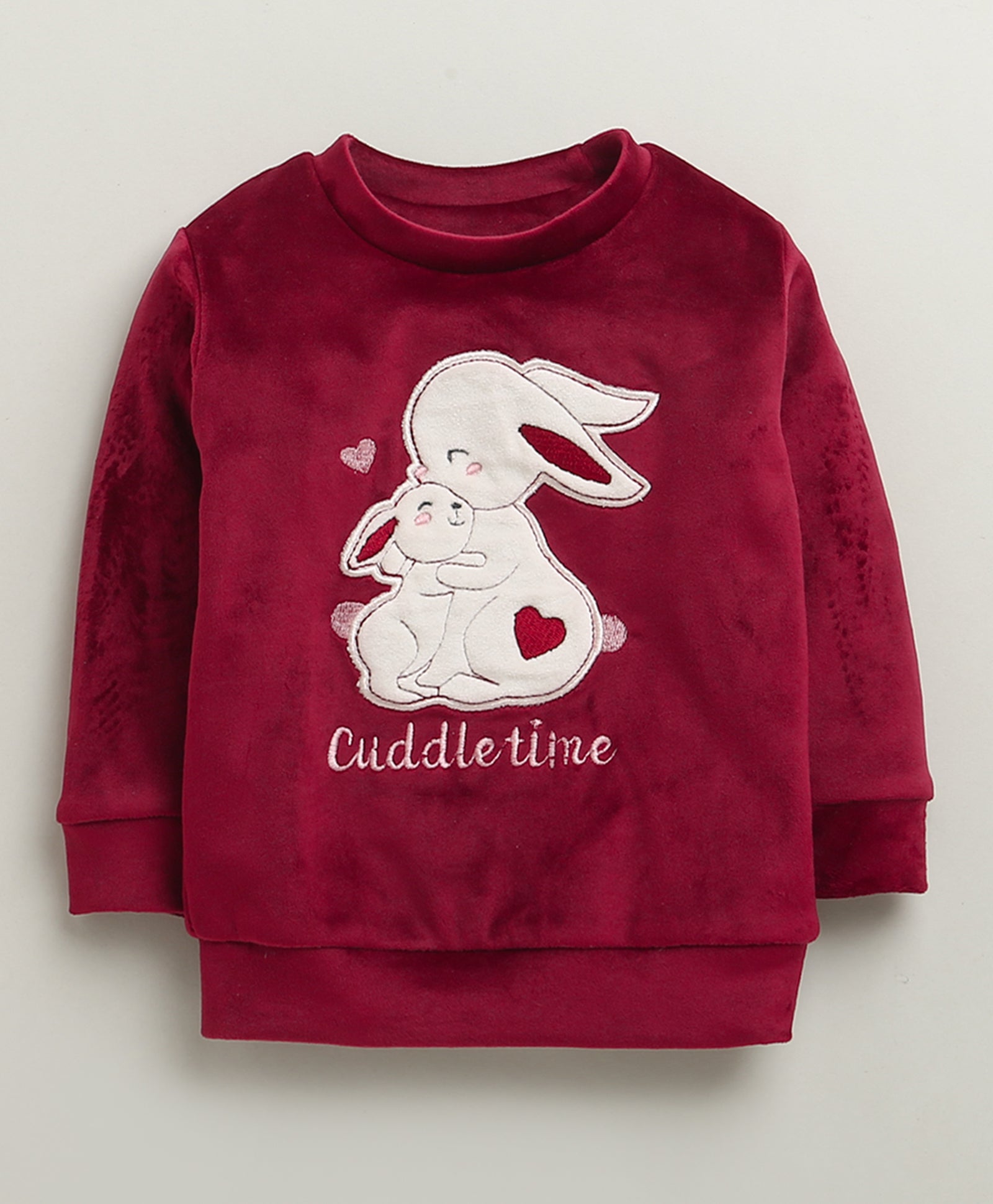 Boys Polyester Animal Winter Set - Maroon