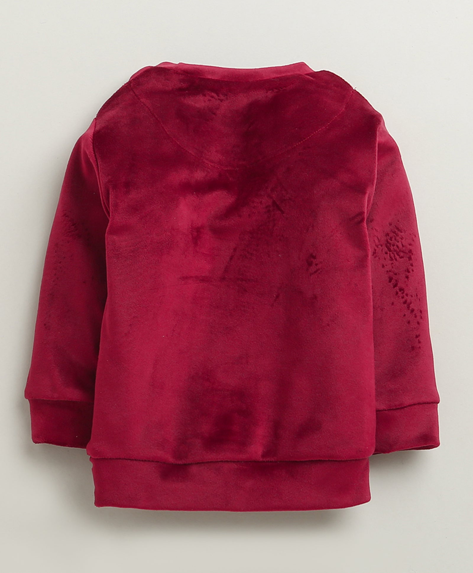 Boys Polyester Animal Winter Set - Maroon
