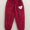 Boys Polyester Animal Winter Set - Maroon