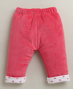 Bumzee Coral Embroidered Winter Set, Full Sleeves, Cotton Blend