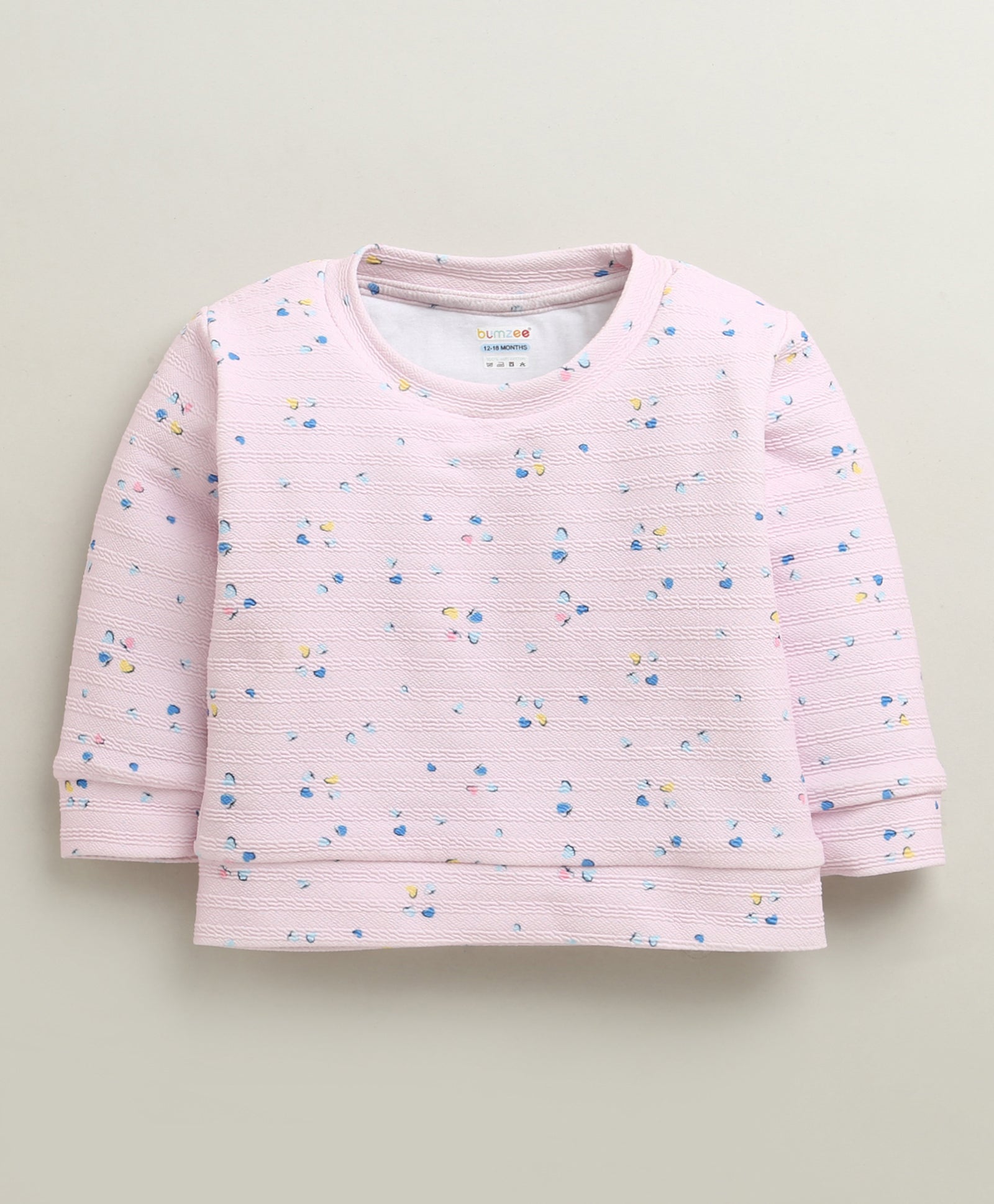 Lilac Girls Full Sleeves Poly Blend Winter Wear Set