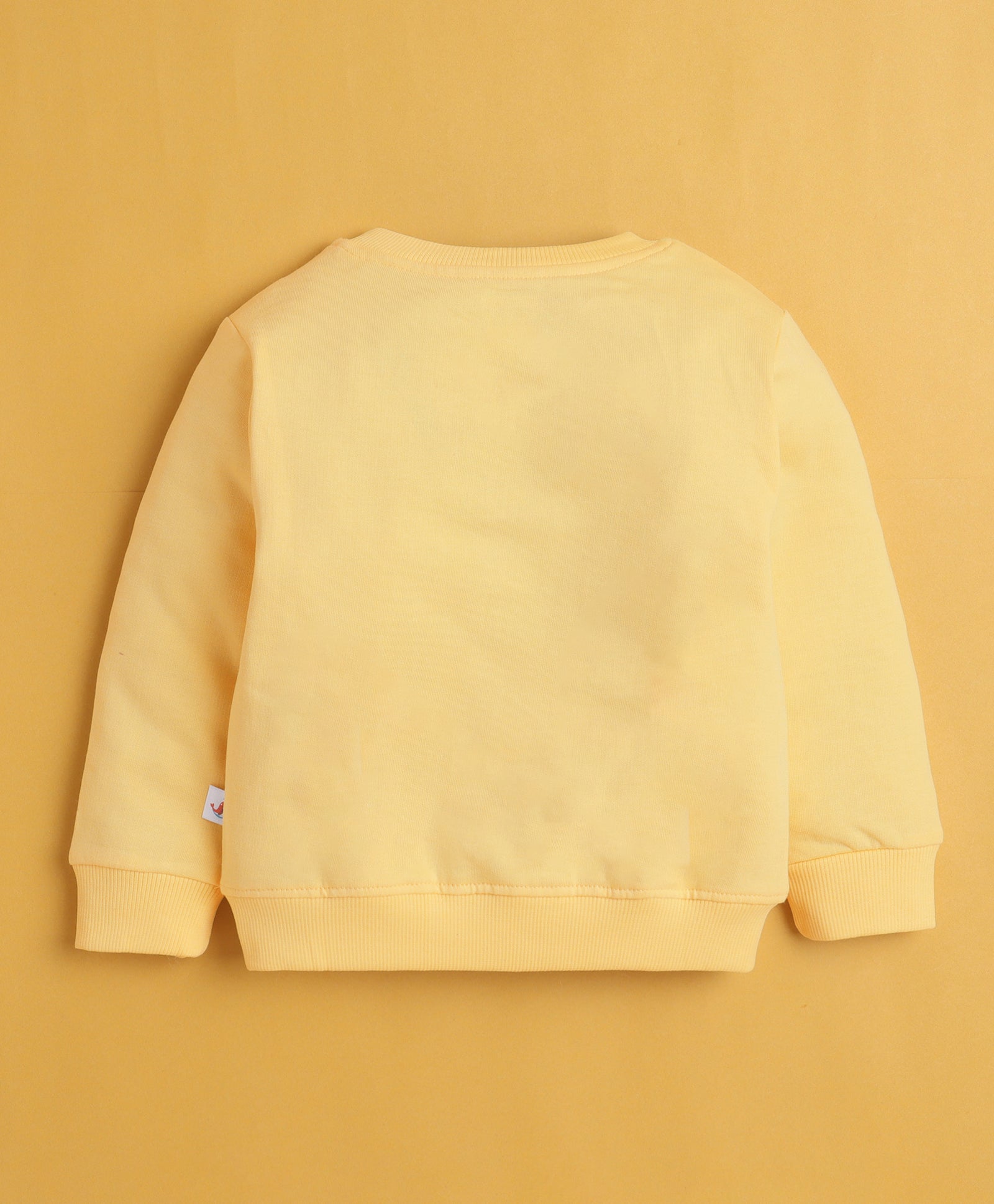 Yellow Boys Full Sleeves Cotton Sweatshirt