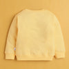 Yellow Boys Full Sleeves Cotton Sweatshirt