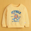 Yellow Boys Full Sleeves Cotton Sweatshirt