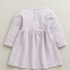 Lavender Girls Full Sleeves Cotton Frock / Dress