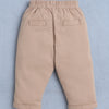 BUMZEE Black & Beige Boys Full Sleeves Shirt Waistcoat & Pant Set With Applique Bow