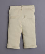 Bumzee Khaki & Black Bodysuit Set, Full Sleeves, 100% Cotton