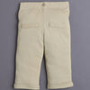 Khaki & Black Boys Full Sleeves Bodysuit Pant Set With Suspender & Cap