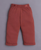 Bumzee Brown & Cream Bodysuit Set, Full Sleeves, 100% Cotton