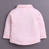 BUMZEE Maroon & Pink Boys Full Sleeves Shirt Pant Set With Suspender & Cap