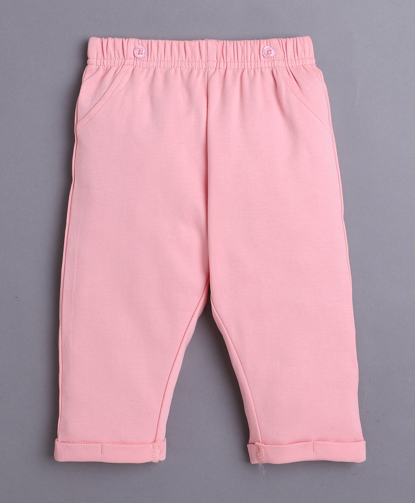 BUMZEE Pink & Powder Blue Boys Full Sleeves Shirt Pant Set With Suspender & Cap