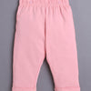 BUMZEE Pink & Powder Blue Boys Full Sleeves Shirt Pant Set With Suspender & Cap