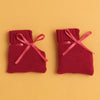 Maroon Baby Boys Full Sleeves Acrylic Blend Sweater With Cap & Socks