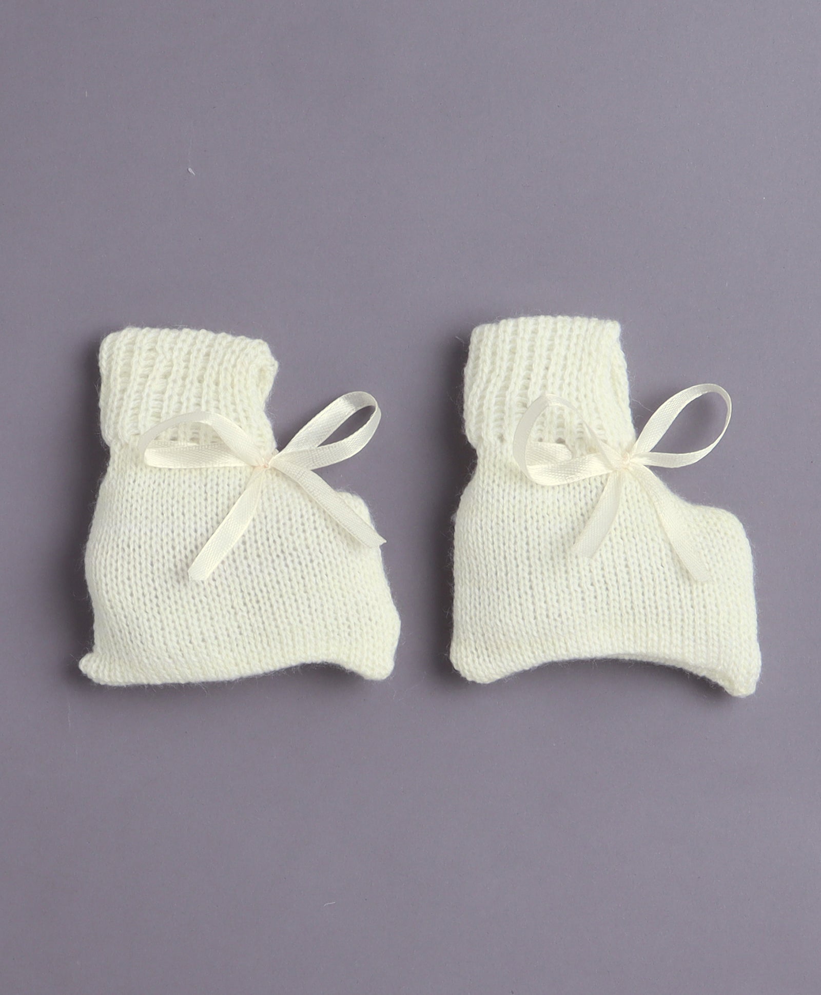 Yellow Baby Girls Full Sleeves Acrylic Blend Sweater With Cap & Socks
