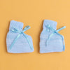 Sky Blue Baby Boys Full Sleeves Acrylic Blend Sweater With Cap & Socks