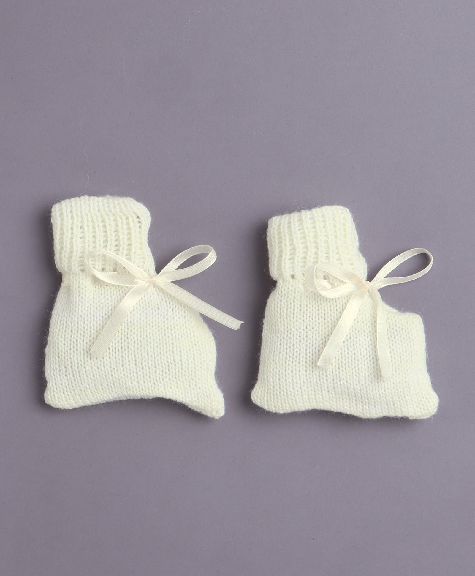 Yellow Baby Girls Full Sleeves Acrylic Blend Sweater With Cap & Socks