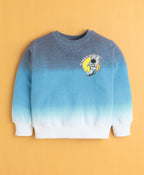 Bumzee Multi Colourblock Sweatshirt, Full Sleeves, Cotton Blend (Style Peb10852)