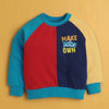 Multi Boys Full Sleeves Cotton Sweatshirt