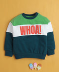 Bumzee Multi Cut & Sew Sweatshirt, Full Sleeves, Cotton Blend (Style Peb10856)