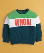 Bumzee Multi Cut & Sew Sweatshirt, Full Sleeves, Cotton Blend (Style Peb10856)