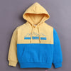 Yellow Boys Full Sleeves Cotton Hooded Sweatshirt