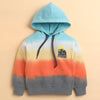 Multi Boys Full Sleeves Cotton Hooded Sweatshirt