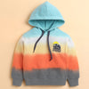 Multi Boys Full Sleeves Cotton Hooded Sweatshirt
