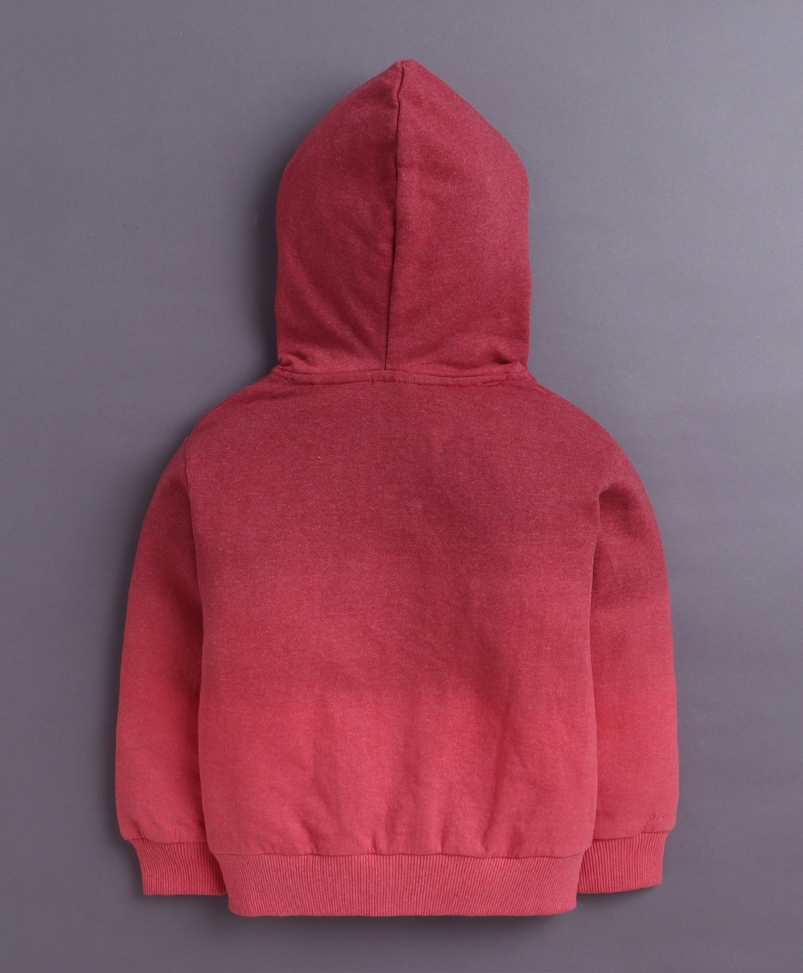 Coral Boys Full Sleeves Cotton Hooded Zipper Sweatshirt