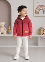 Bumzee Coral Ombre Jacket, Full Sleeves, Cotton Blend