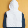 Multi Boys Full Sleeves Cotton Hooded Zipper Sweatshirt
