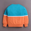 Blue Girls Full Sleeves Cotton Sweatshirt