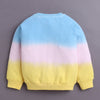 Multi Girls Full Sleeves Cotton Sweatshirt