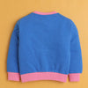 Blue Girls Full Sleeves Cotton Sweatshirt