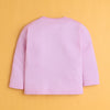 Lilac Girls Full Sleeves Cotton T-Shirt & Pyjama Set