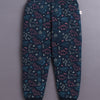 Navy Boys Full Sleeves Cotton T-Shirt & Pyjama Set