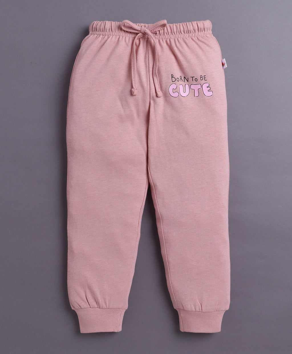 Bumzee Pink & White Animal Print T-Shirt & Pyjama Set, Full Sleeves, 100% Cotton