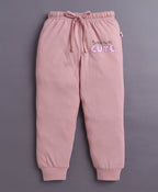 Bumzee Pink & White Animal Print T-Shirt & Pyjama Set, Full Sleeves, 100% Cotton