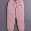 Pink & White Girls Full Sleeves Cotton T-Shirt & Pyjama Set