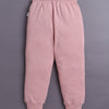 Pink & White Girls Full Sleeves Cotton T-Shirt & Pyjama Set