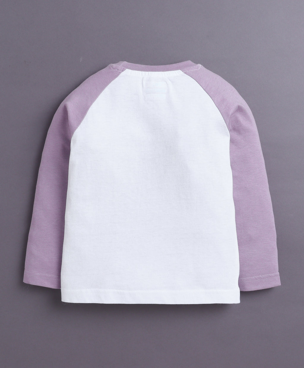 Bumzee Lavender & White Animal Print T-Shirt & Pyjama Set, Full Sleeves