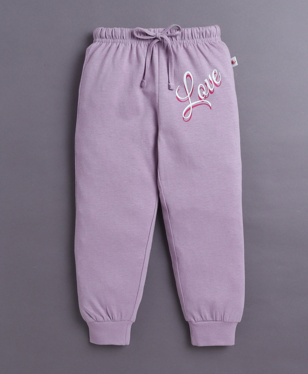 Bumzee Lavender & White Animal Print T-Shirt & Pyjama Set, Full Sleeves