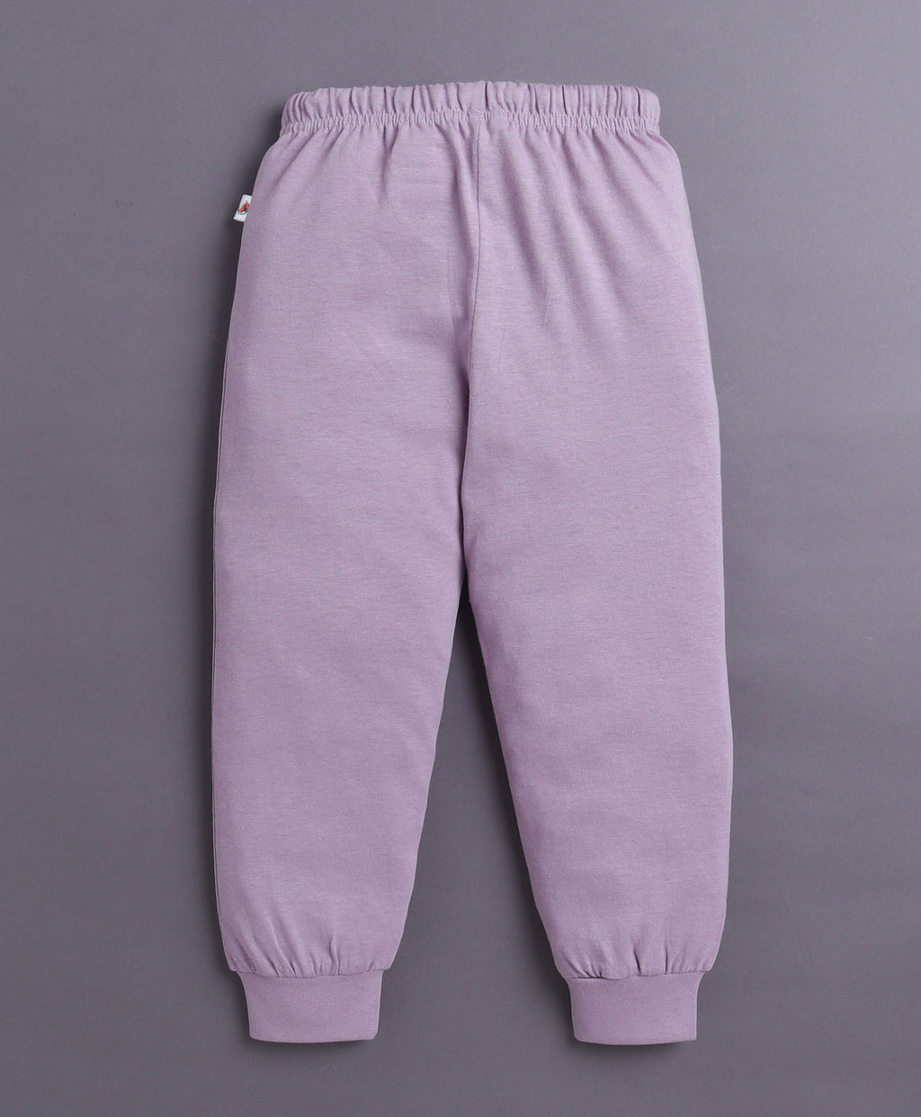Bumzee Lavender & White Animal Print T-Shirt & Pyjama Set, Full Sleeves
