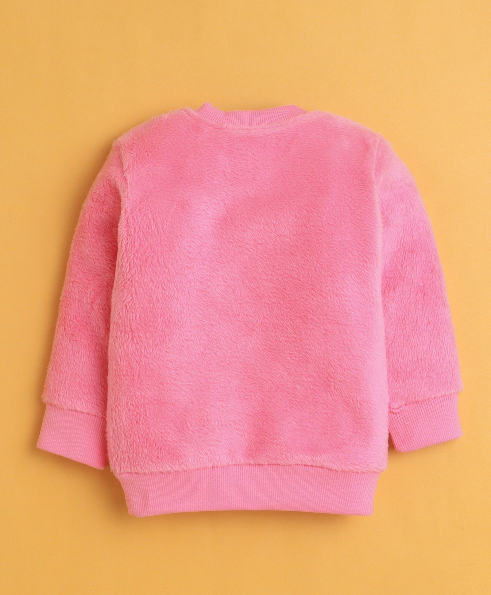 Pink & Sky Blue Girls Full Sleeves Sweatshirt & Jogger Set
